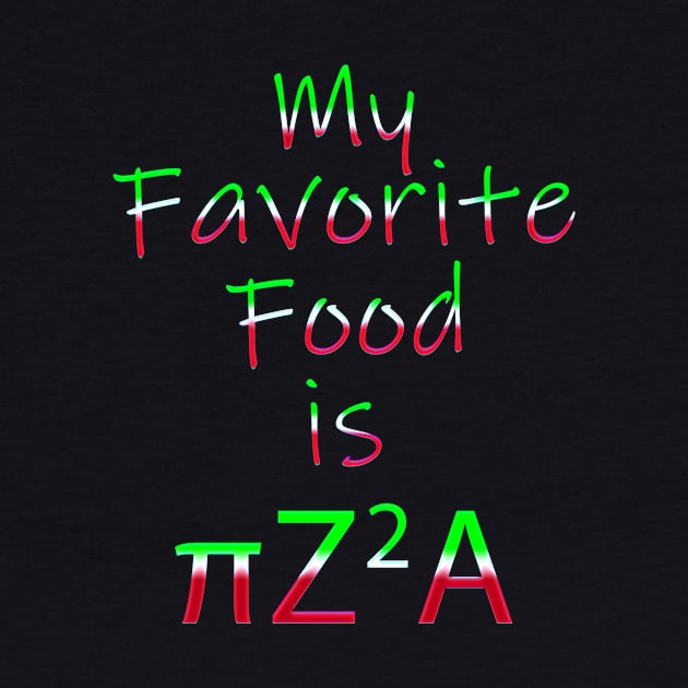 My favorite food is pi z2 A by Edward L. Anderson 